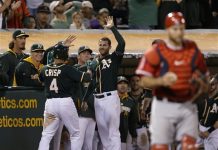 Crisp anota la decisiva por A’s contra Angelinos