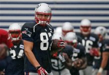Gronkowski vuelve a practicar con normalidad
