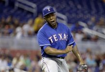 Rangers contuvieron a Marlins