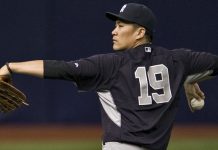 Tanaka lanzó contra bateadores