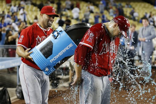 Garrett Richards, Albert Pujols