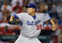 Ryu y Dodgers vencen 7-0 a Angelinos