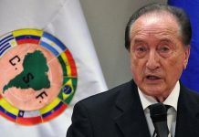 Figueredo renunció a la Conmebol