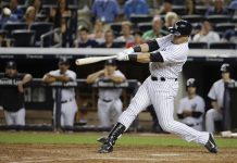 Beltrán pegó un Grand Slam
