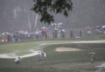 Campeonato PGA se interrumpe por lluvia