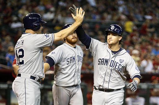 Yasmani Grandal, Seth Smith, Ian Kennedy