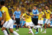 James candidato a mejor gol del año