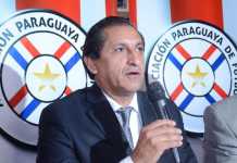 Ramón Díaz fue presentado como DT de Paraguay