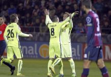 Barcelona goleó a Huesca en Copa del Rey