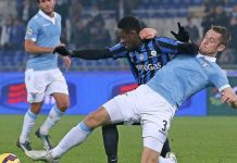 Lazio ganó al Atalanta y avanzó al tercer lugar