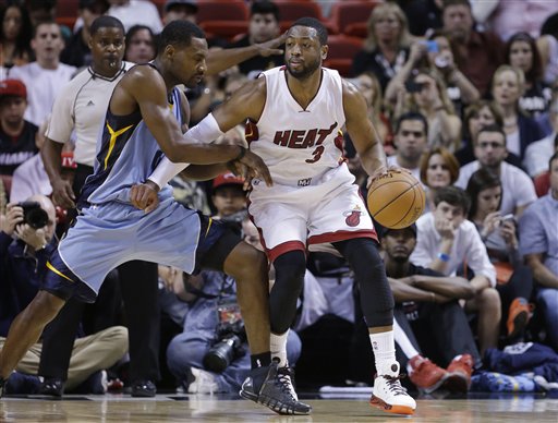 Dwyane Wade, Tony Allen