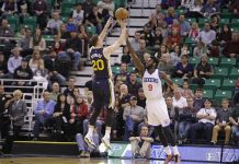 Jazz frena a Carter-Williams y a los 76ers