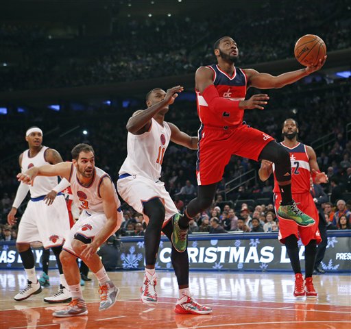 John Wall, Jose Calderon, Samuel Dalembert