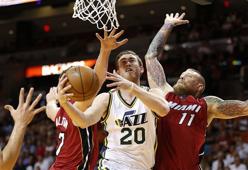 Gordon Hayward,Chris Andersen
