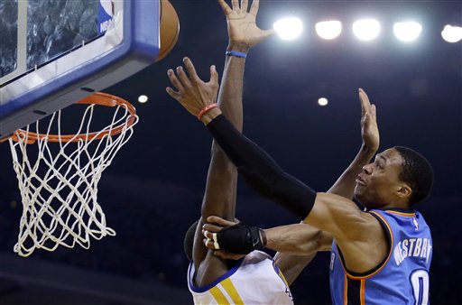 Russell Westbrook, Festus Ezeli