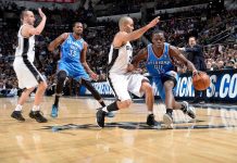 El Thunder le volvió a pegar a Spurs