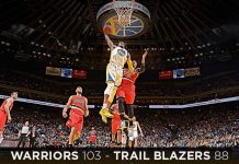 Los Warriors destrozaron a Portland