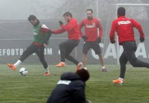 Villa vuelve a ejercitarse