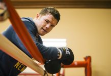 «Canelo» en la etapa final de su preparación