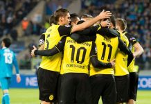 Dortmund se impone en Rusia