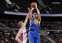 Warriors a buen paso