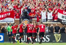 United derrotó al Real Madrid