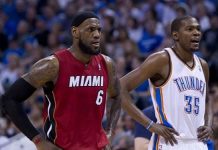 Durant y Lebron, en equipo ideal de NBA