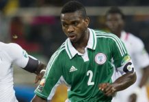 Nigeriano Yobo jugará su tercer Mundial