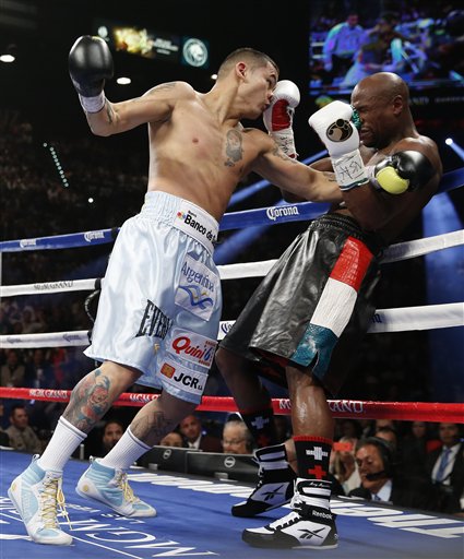 Floyd Mayweather Jr., Marcos Maidana