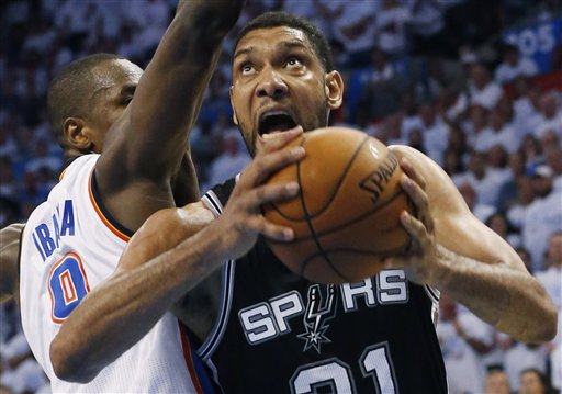 Serge Ibaka, Tim Duncan