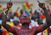 Ghana transportará a 500 aficionados a Brasil