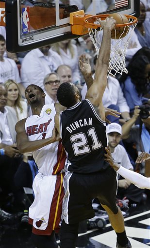 Tim Duncan, Chris Bosh