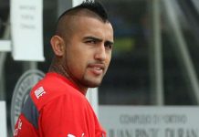 Vidal cada vez más en duda en Chile