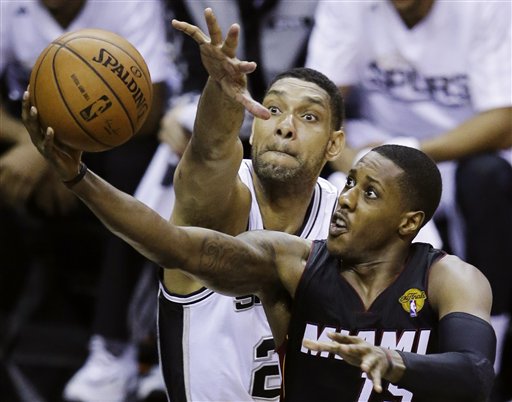 Tim Duncan, Mario Chalmers