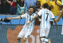 Argentina-Suiza sería partido de goles en octavos