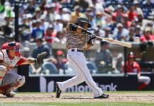 Torres, primer pitcher en usar gorra protectora