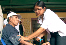 Realizan Feria de Salud en el Asentamiento Santa Elena
