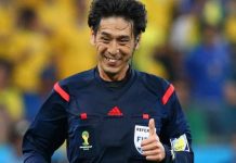 Nishimura, 4to árbitro para el Honduras-Ecuador