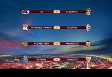 Definidos los cuartos de final de la Europa League