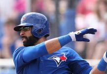 Bautista con gran Spring