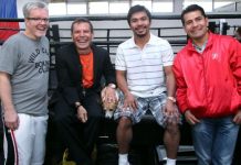 Chávez visita a Pacquiao