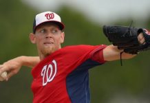 Strasburg guió a los Nacionales