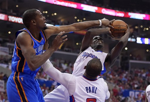 Darren Collison, Kevin Durant, Chris Paul