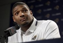 Los Rams presentaron a Michael Sam