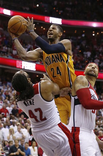 Paul George, Nene, Drew Gooden