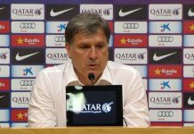 Martino deja la dirección técnica del Barcelona