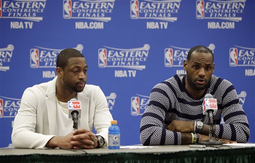 Dwyane Wade, LeBron James
