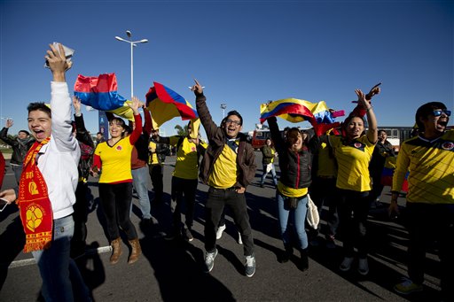 COLOMBIA-LLEGADA