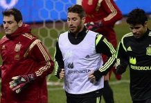 España con casaca blanca ante Holanda