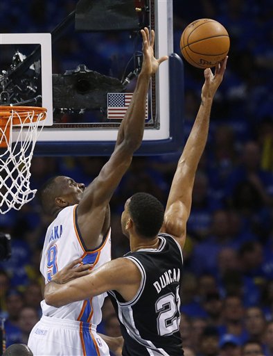 Serge Ibaka, Tim Duncan